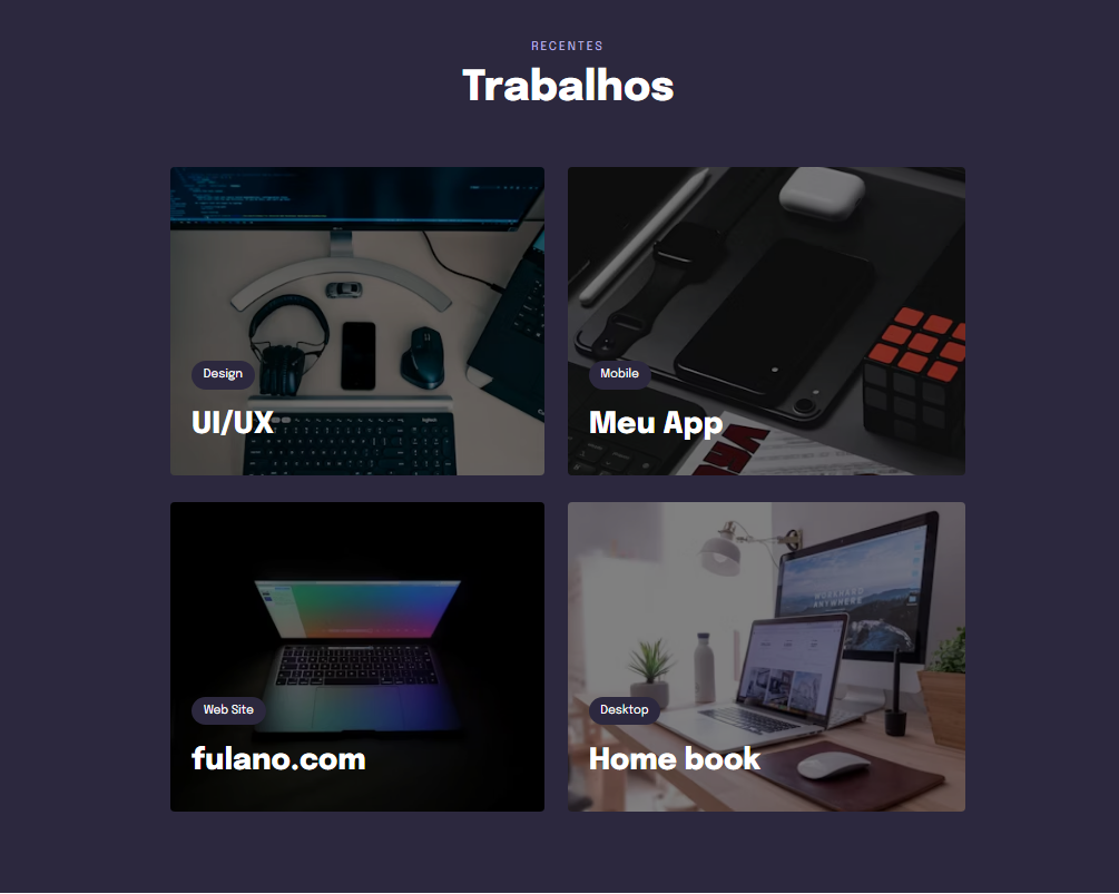 Componentes de Trabalho